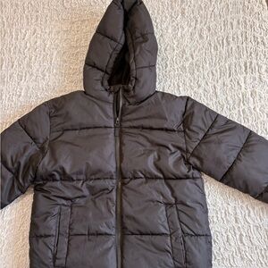 Swiss Tech Kids Charcoal Puffer Jacket